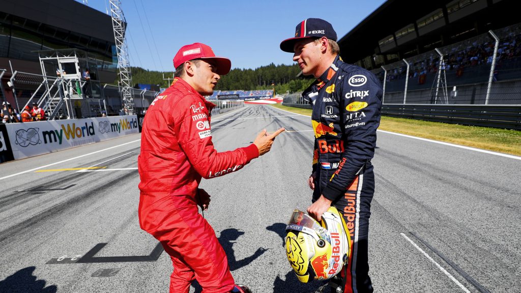 Verstappen & Leclerc F1