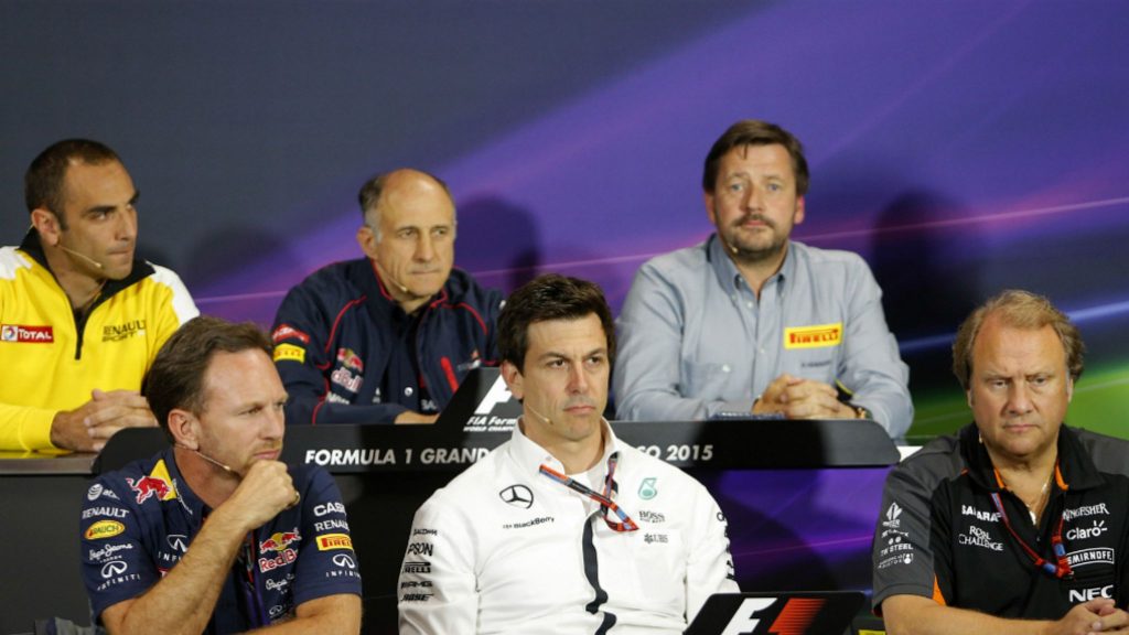 Bosses of all teams of F1