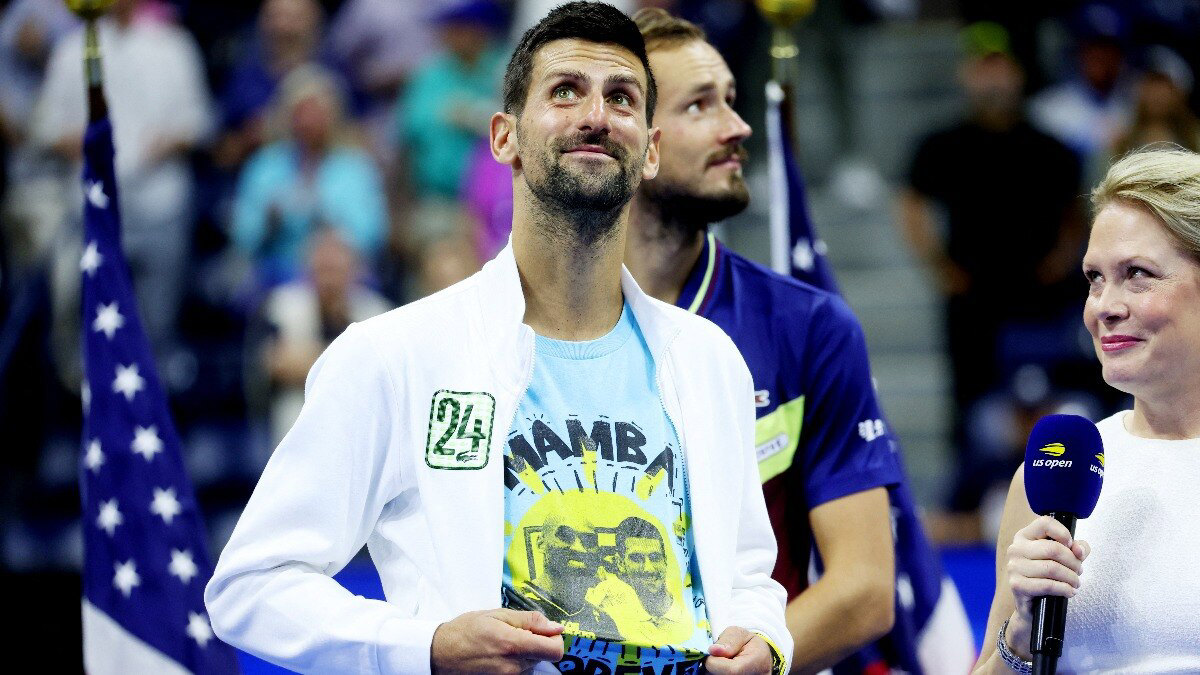 Novak Djokovic Kobe Bryant Tribute