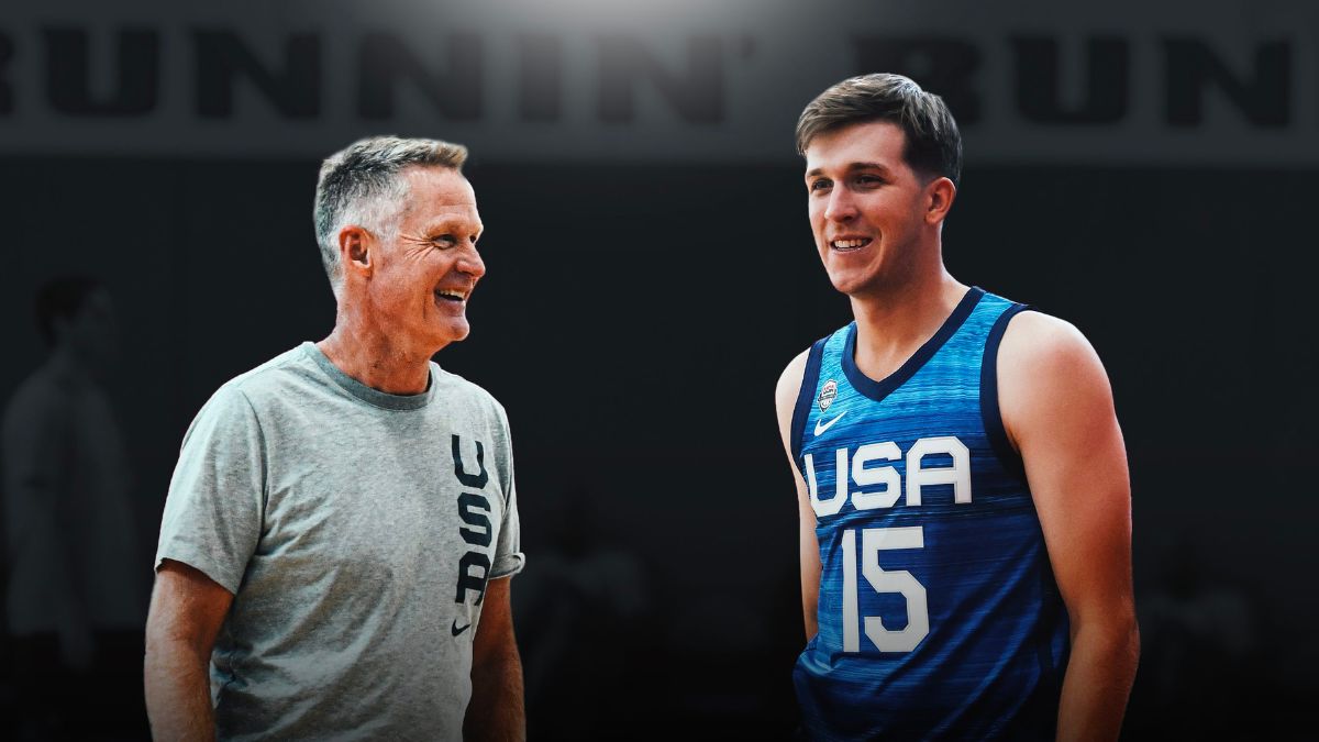 Team USA head coach Steve Kerr gives Austin Reaves massive praise