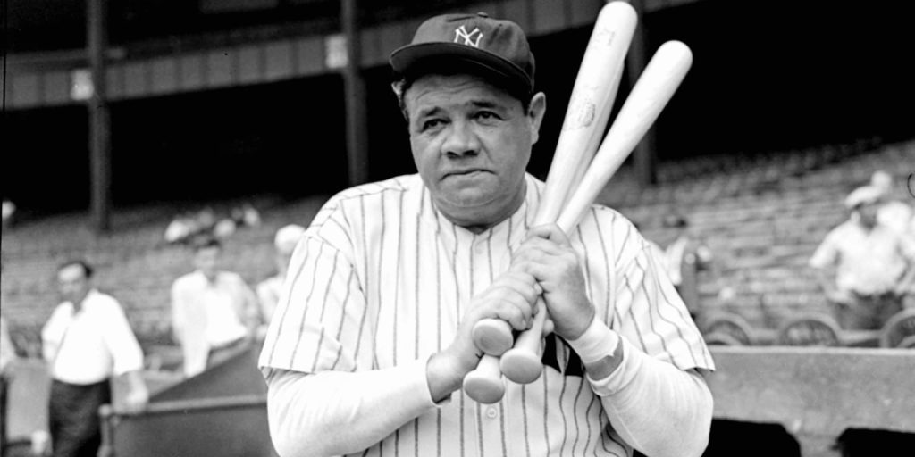 Babe Ruth Yankees Red Sox