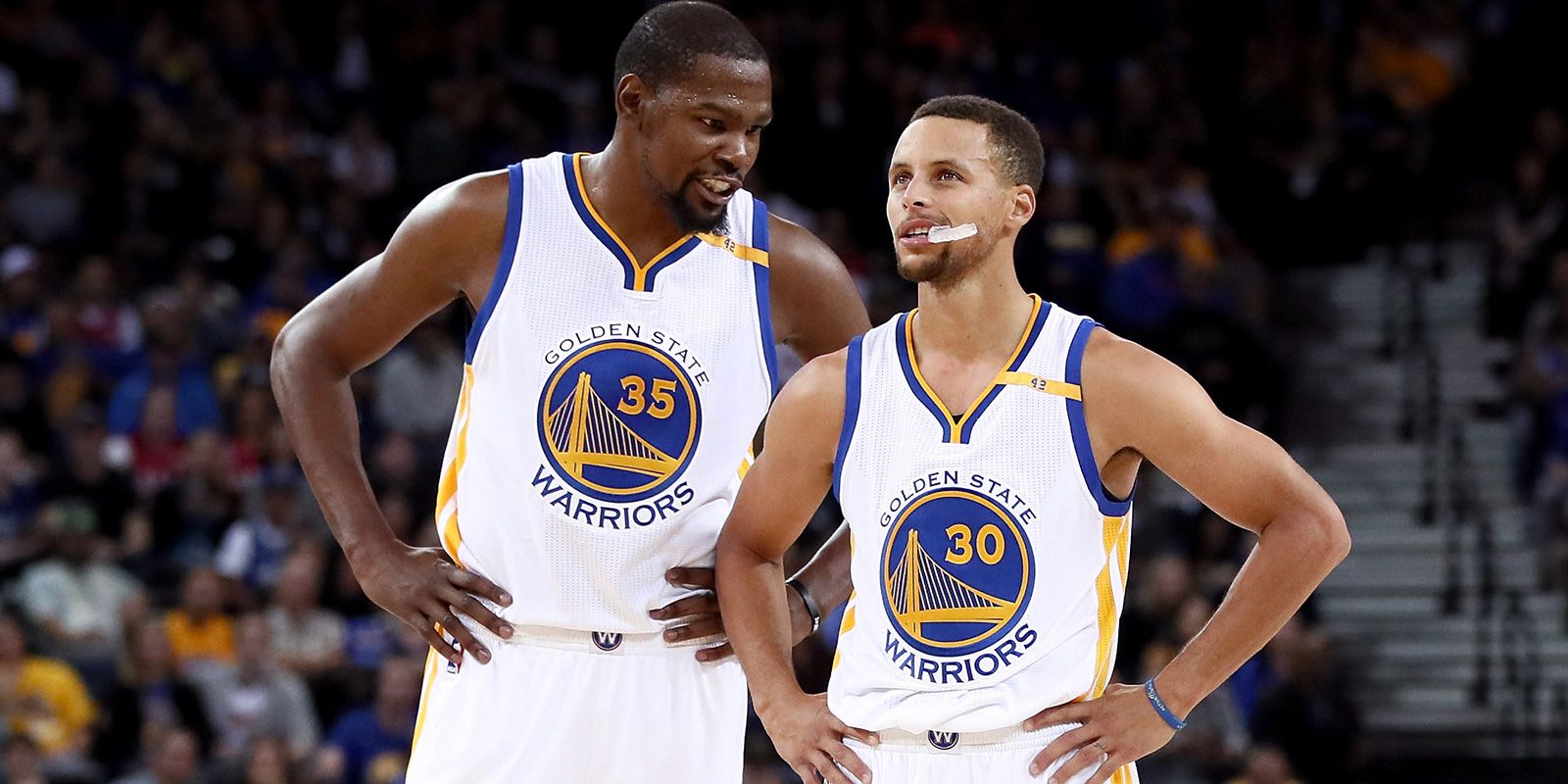 Kevin Durant Stephen Curry Warriors